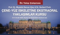 Çene-Yüz İskeletine Ekstraoral Yaklaşımlar Kursu İçin Ön Talep Toplanıyor