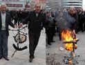 Samsunlu dişhekimi protesto için koltuğunu ve önlüğünü yaktı