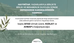 Hayykitap, Yazarlarıyla Depremzedelerin Yanında